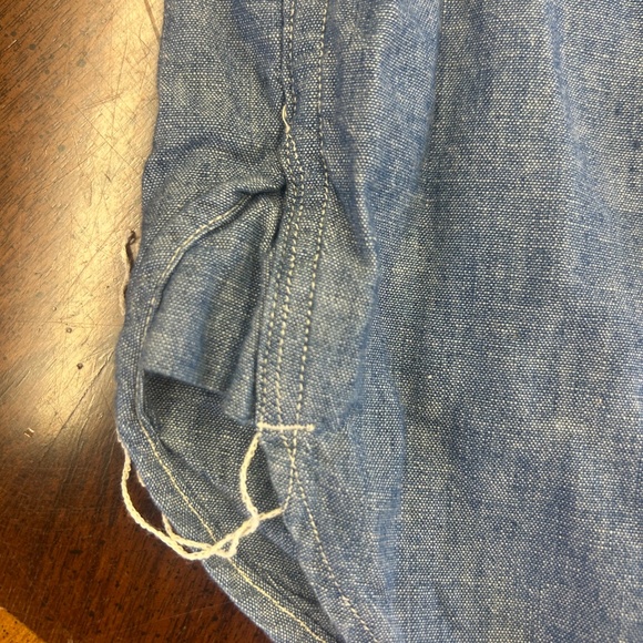 Orslow chambray shirt tunic size 1 - Picture 5 of 7